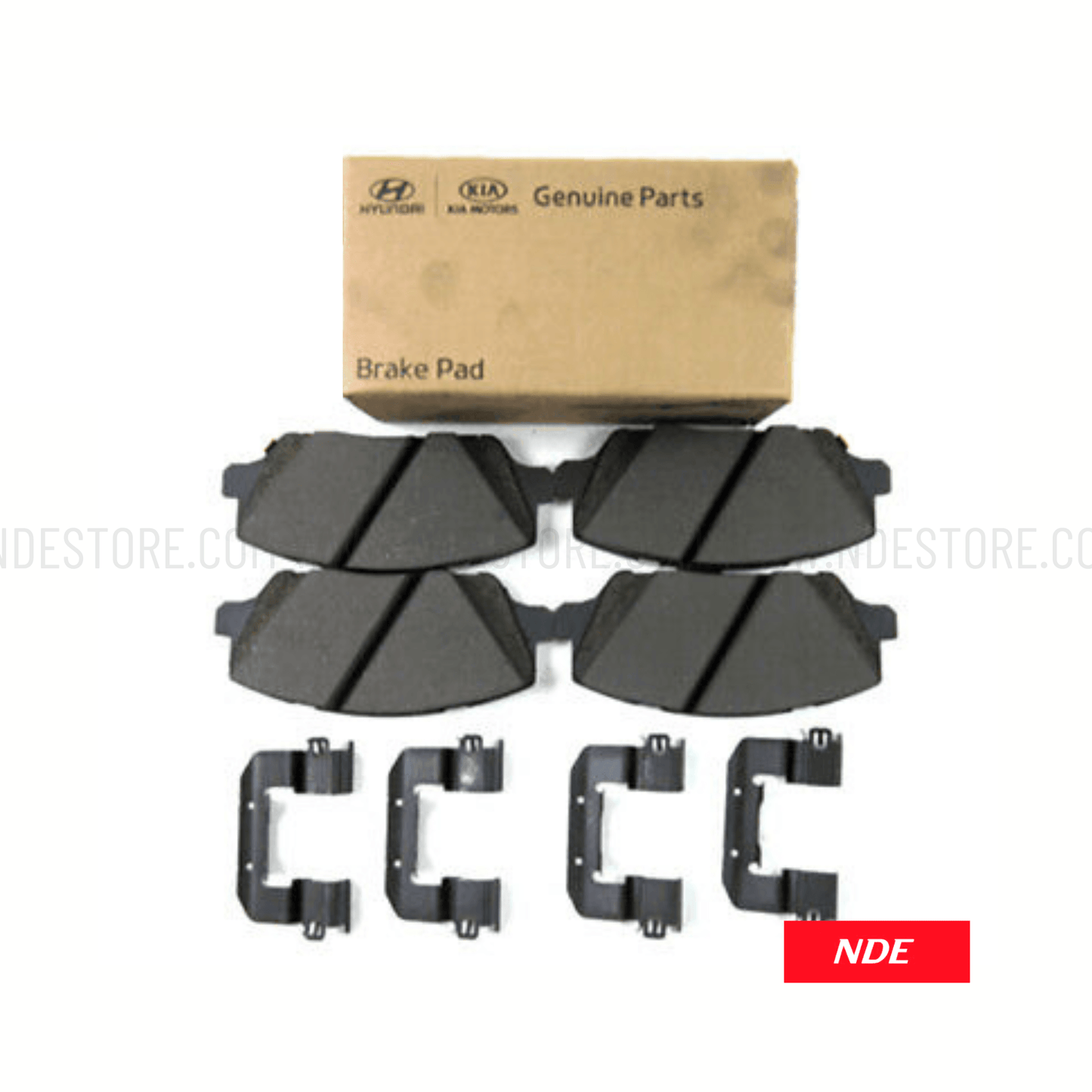 BRAKE DISC PAD SET REAR GENUINE FOR FOR KIA STONIC - ndestore.com