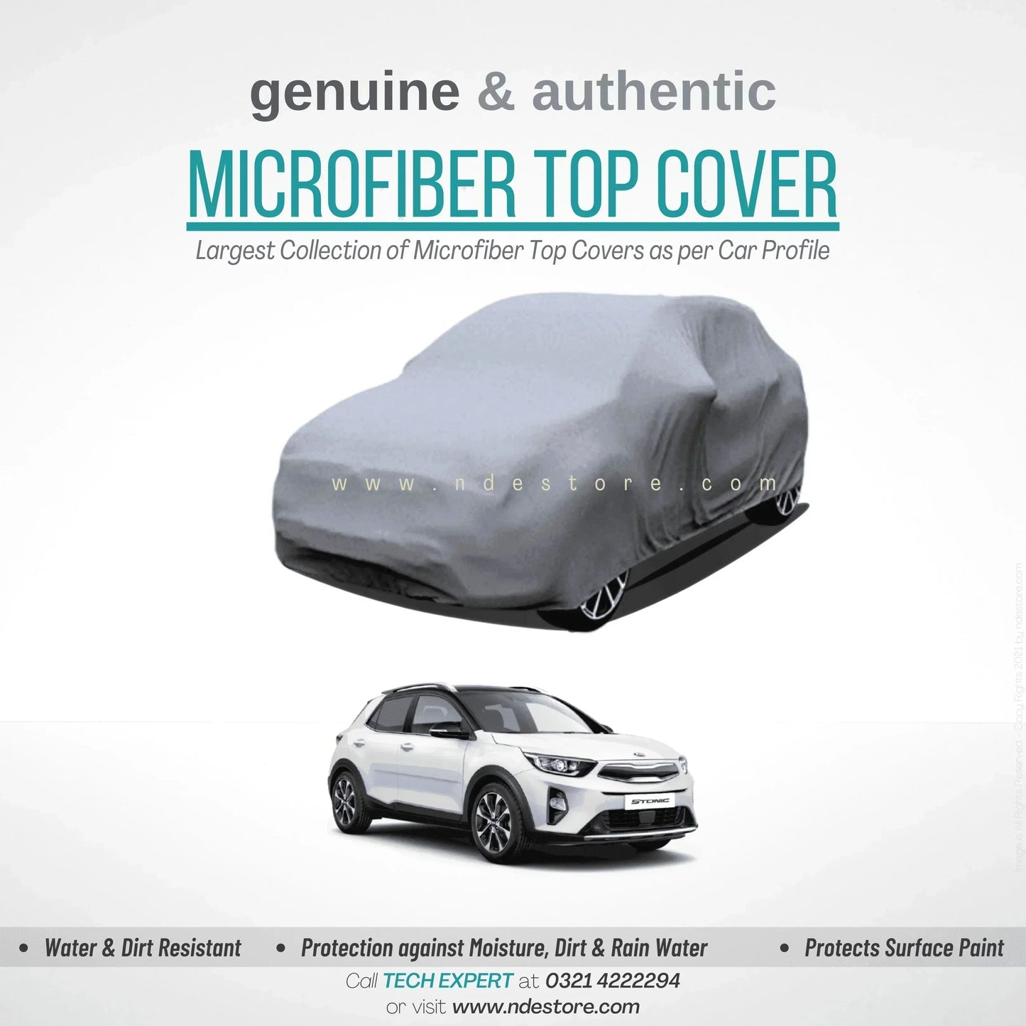 TOP COVER MICROFIBER FOR KIA STONIC - ndestore.com