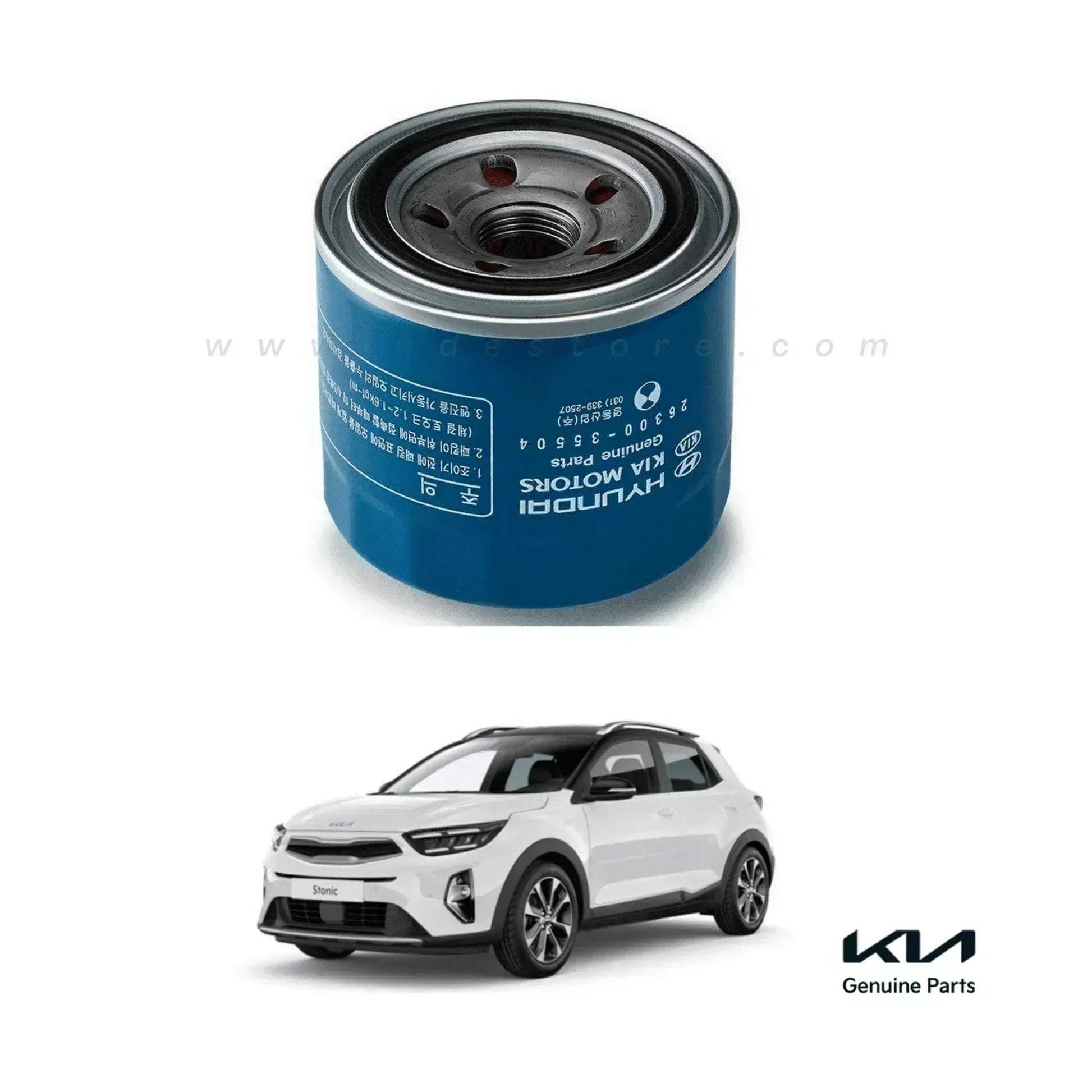 OIL FILTER GENUINE FOR KIA STONIC - ndestore.com