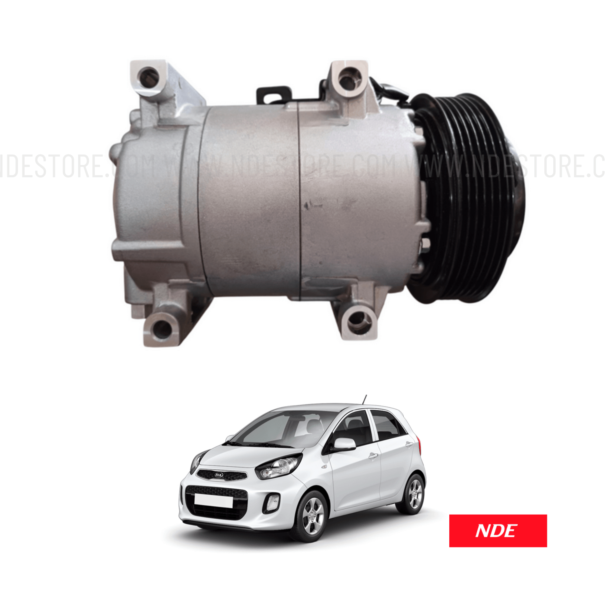 COMPRESSOR ASSY AC FOR KIA PICANTO - ndestore.com