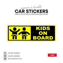 STICKER KIDS ON BOARD (SKU: B44901) - ndestore.com