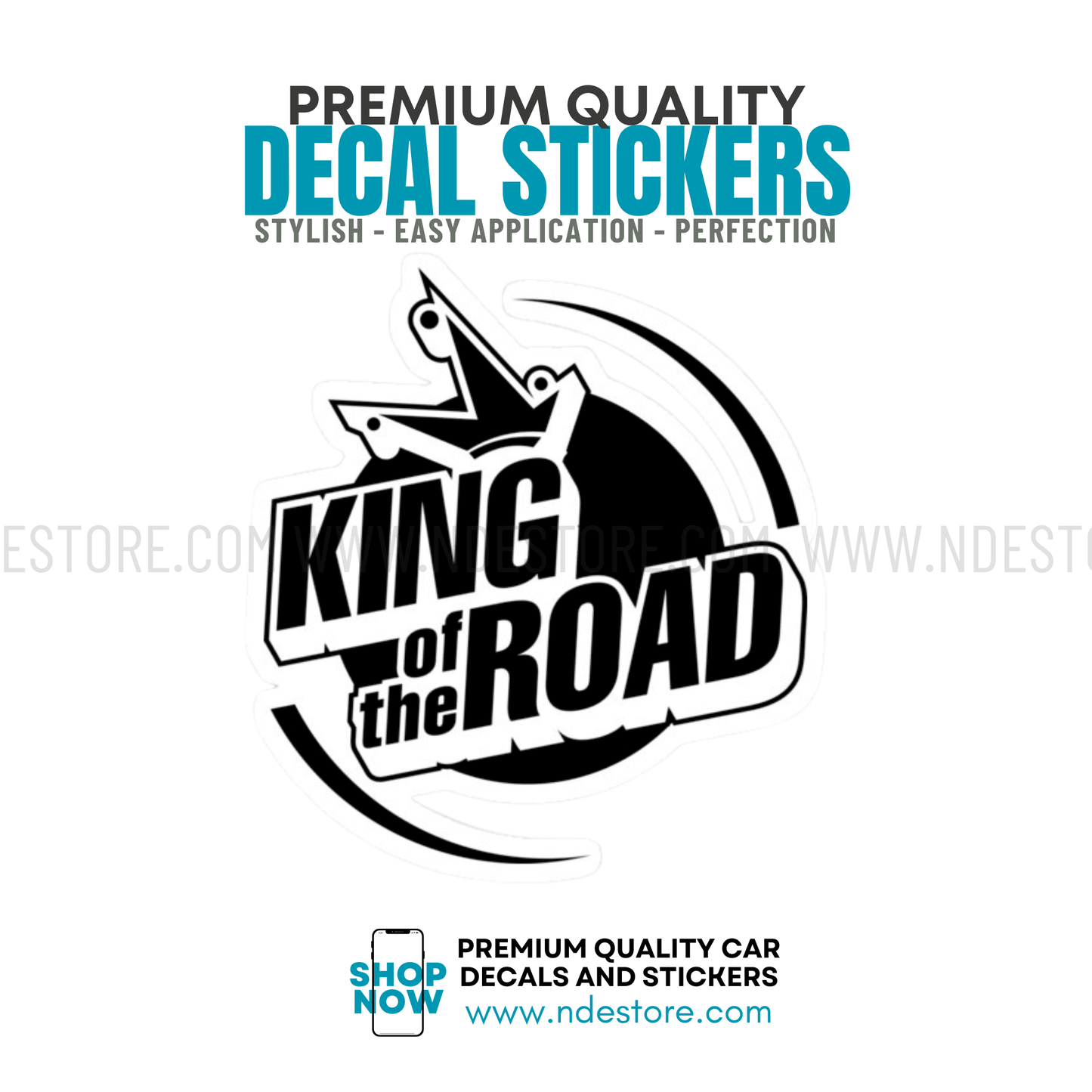STICKER KING OF THE OFF ROAD - ndestore.com