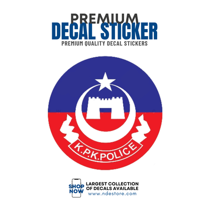 STICKER DECAL KPK POLICE EMBLEM