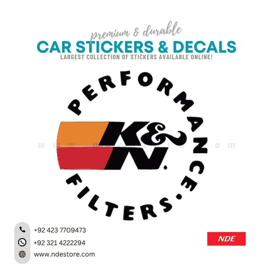 STICKER K&N (K009) - ndestore.com