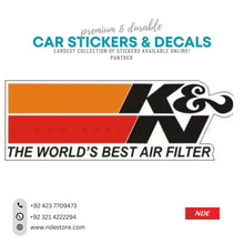 STICKER K&N (K010) - ndestore.com