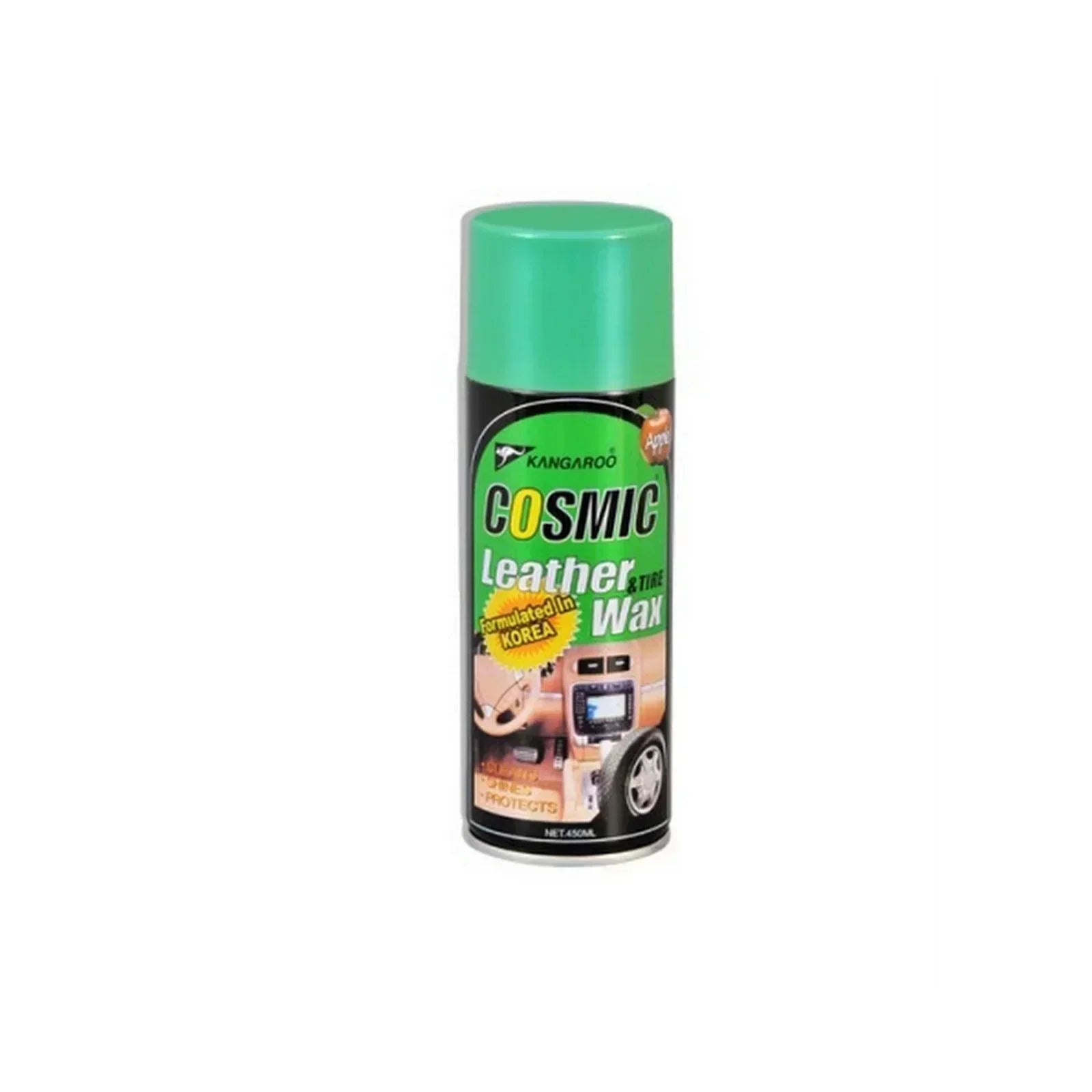 LEATHER & TYRE WAX SPRAY 450ML - KANGAROO - ndestore.com