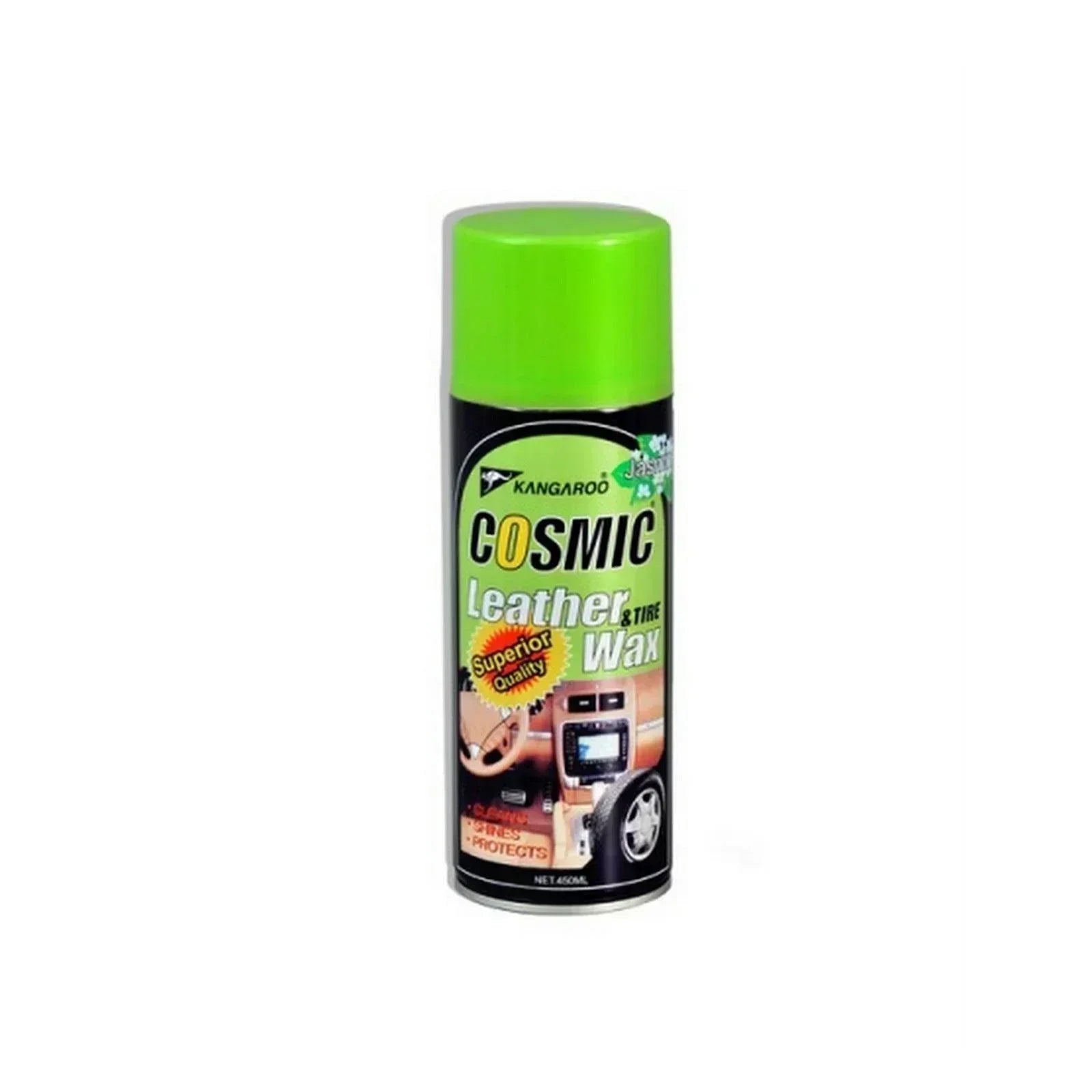 LEATHER & TYRE WAX SPRAY 450ML - KANGAROO - ndestore.com