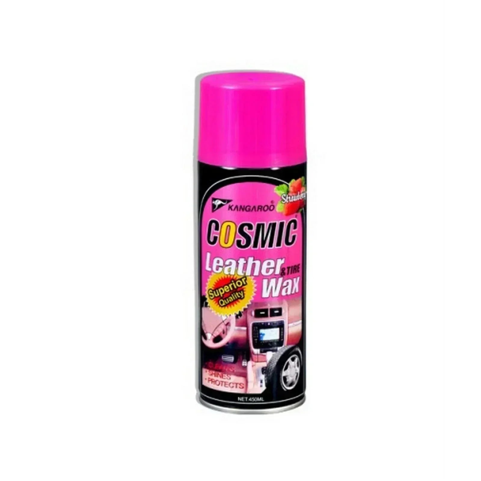 LEATHER & TYRE WAX SPRAY 450ML - KANGAROO - ndestore.com