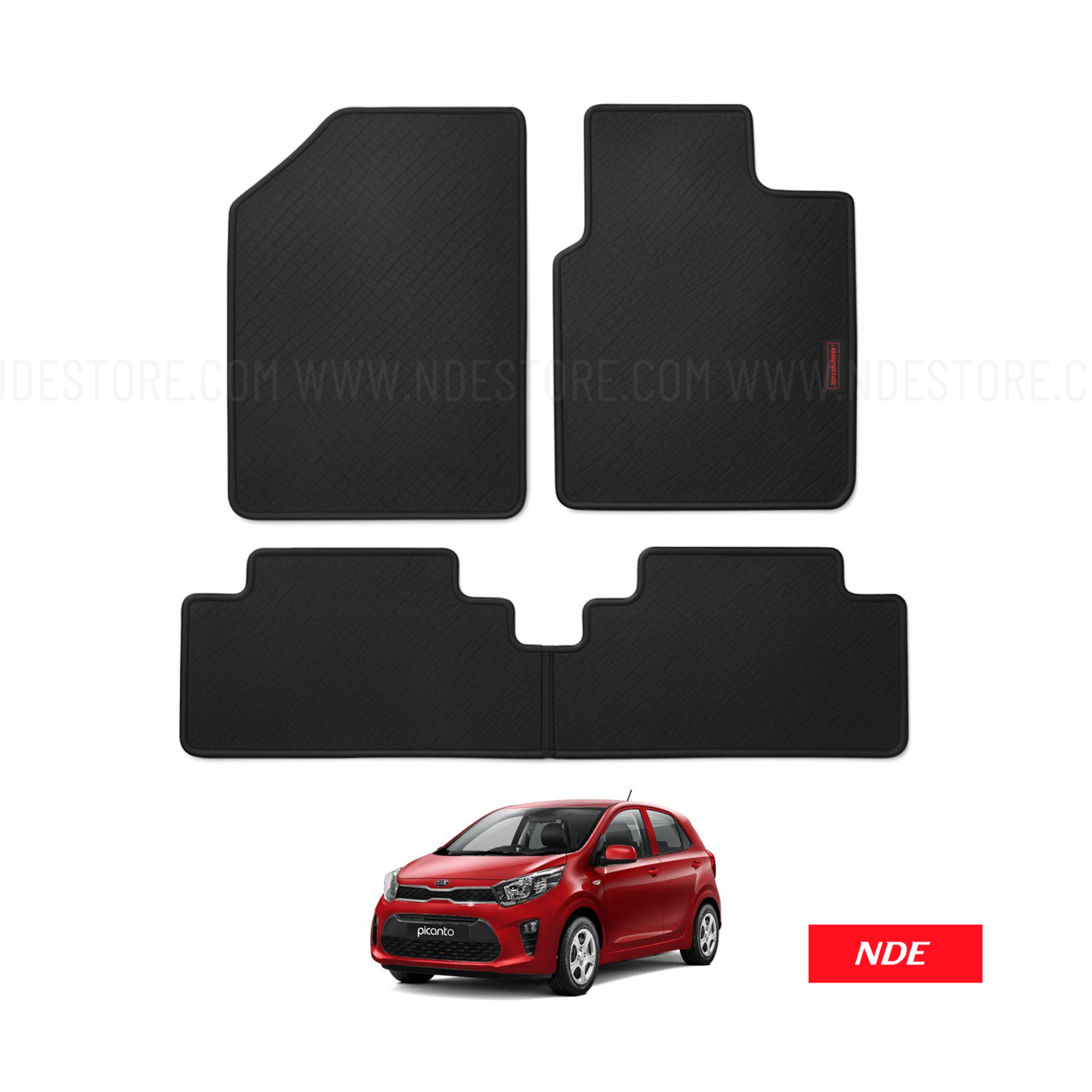 FLOOR MAT RUBBER FOR KIA PICANTO (2019-2026)