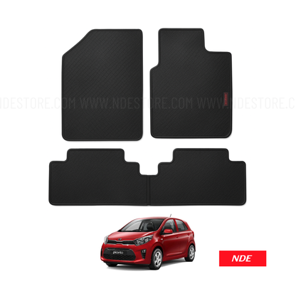 FLOOR MAT RUBBER FOR KIA PICANTO (2019-2026)