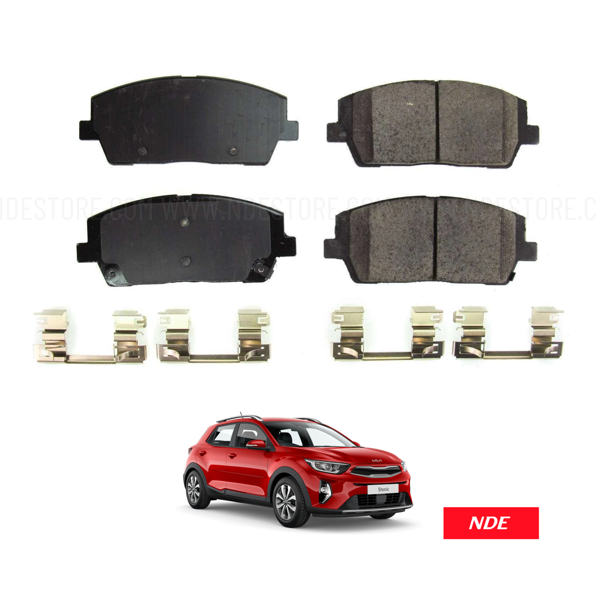 BRAKE DISC PAD SET FRONT GENUINE FOR KIA STONIC