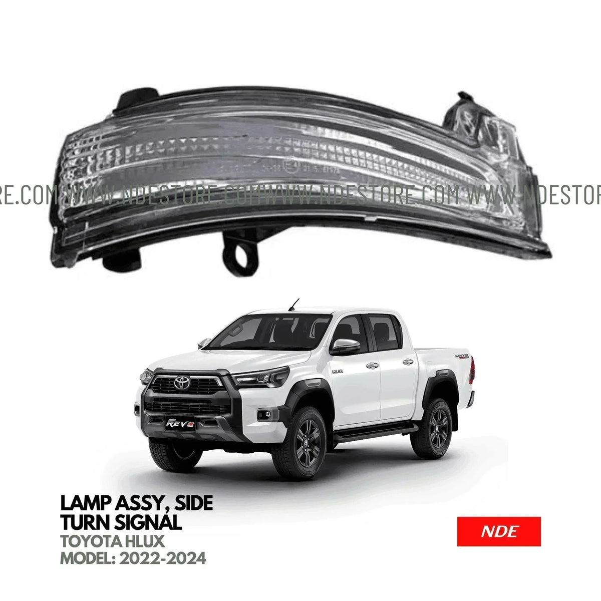 Fortuner Hilux Revo Innova Turn Signals Aazon.co: Rear Side Irror ...