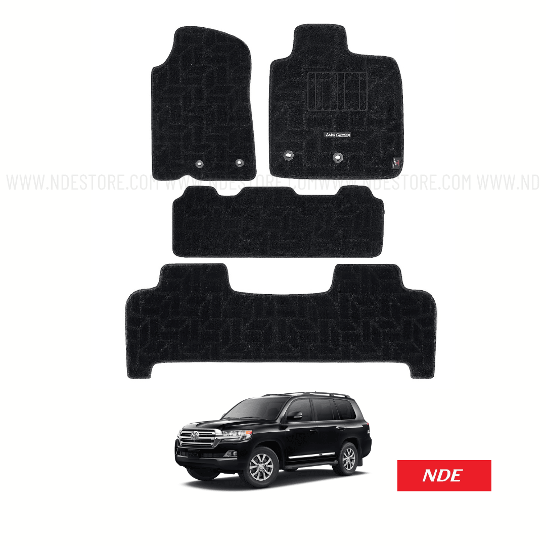 FLOOR MAT CARPET TYPE FOR TOYOTA LAND CRUISER (2009-2025) - ndestore.com