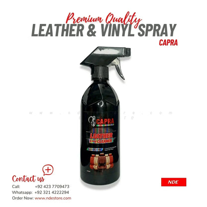 CAPRA LEATHER AND VINYL CLEANER SPRAY 500ML - ndestore.com