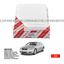 AIR FILTER ELEMENT GENUINE FOR LEXUS GS450H - ndestore.com