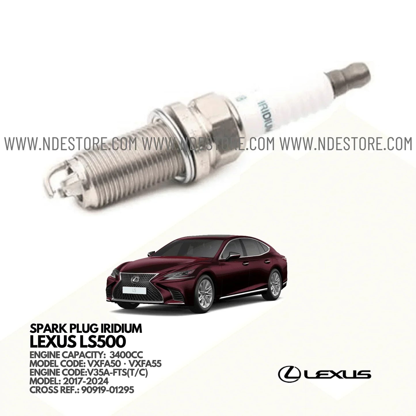 SPARK PLUG DENSO FOR LEXUS LS500 - ndestore.com