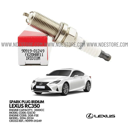 SPARK PLUG DENSO FOR LEXUS RC350 - ndestore.com