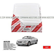 AIR FILTER ELEMENT GENUINE FOR LEXUS SC430 - ndestore.com