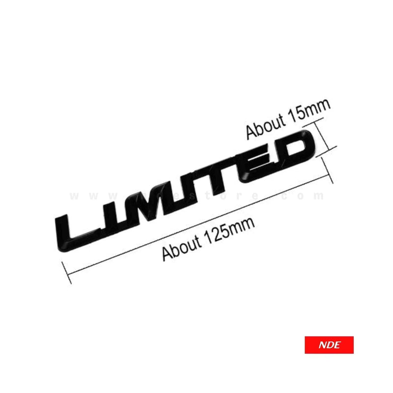 EMBLEM LIMITED EMBLEM BADGE - ndestore.com