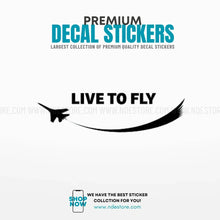 STICKER LIVE TO FLY - ndestore.com