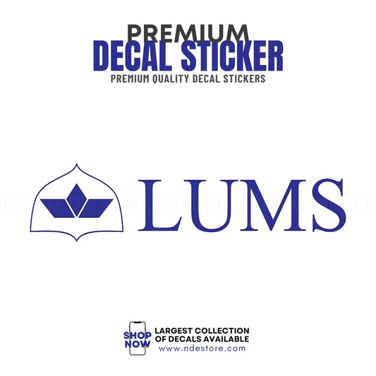 STICKER DECAL LUMS