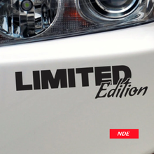 DECAL STICKER LIMITED EDITION