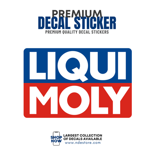 STICKER DECAL LIQUI MOLY