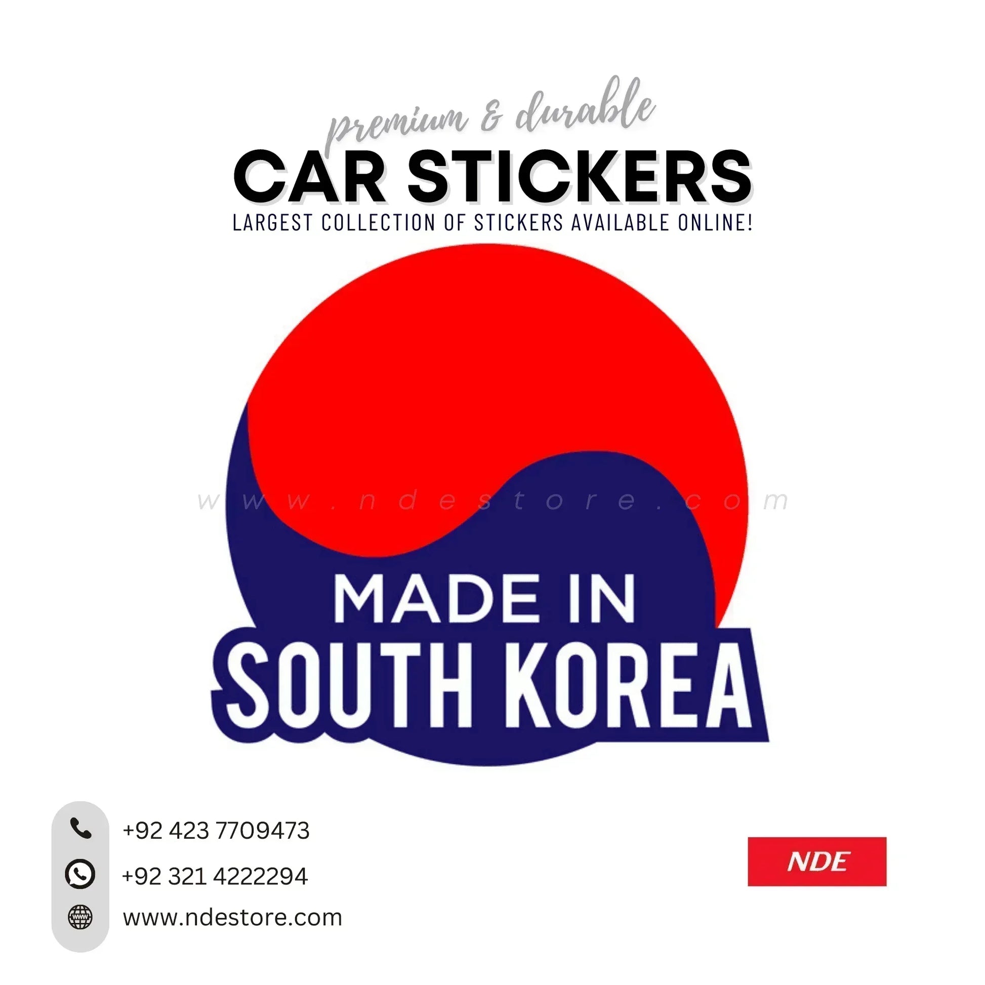 STICKER MADE IN KOREA SERIES (SKU:K3206) - ndestore.com