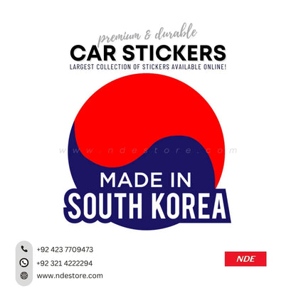 STICKER MADE IN KOREA SERIES (SKU:K3206) - ndestore.com