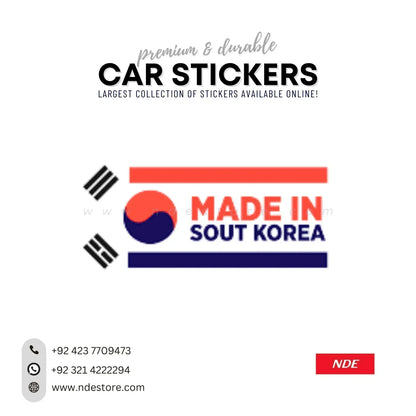STICKER MADE IN KOREA SERIES (SKU:K3206) - ndestore.com