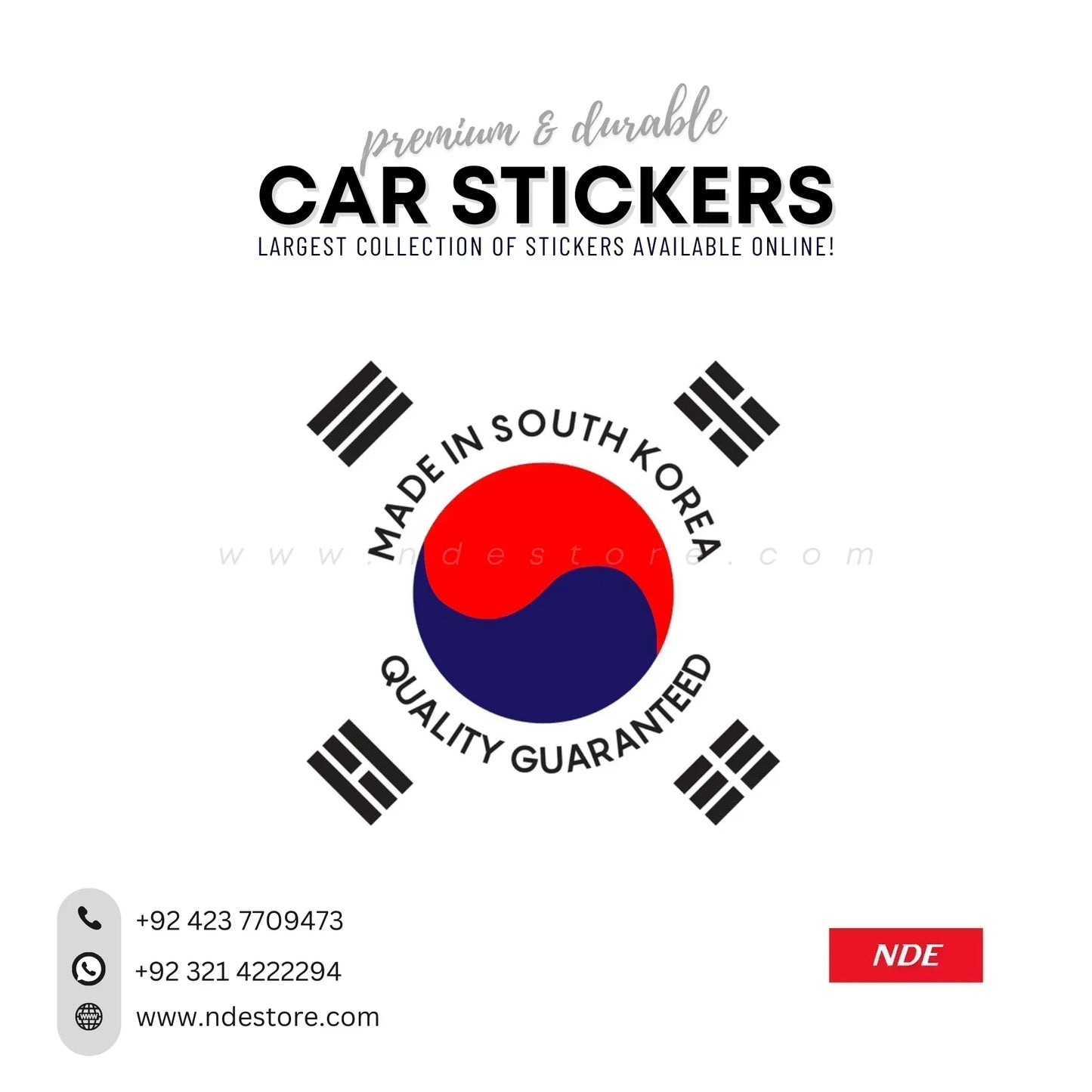 STICKER MADE IN KOREA SERIES (SKU:K3206) - ndestore.com
