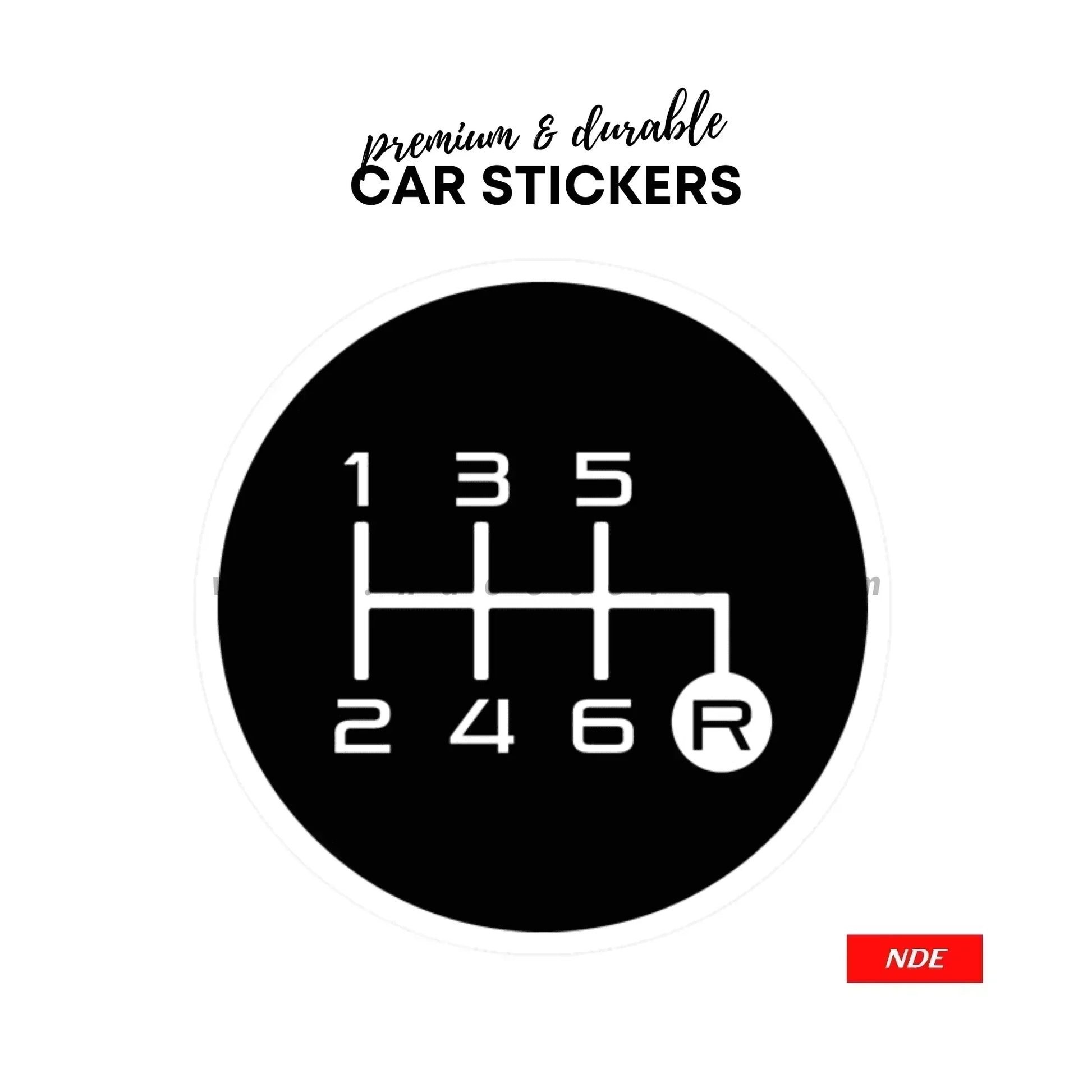 gear sticker for car STICKER DECAL MANUAL TRANSMISSION STICK GEAR SERIES – ndestore.com