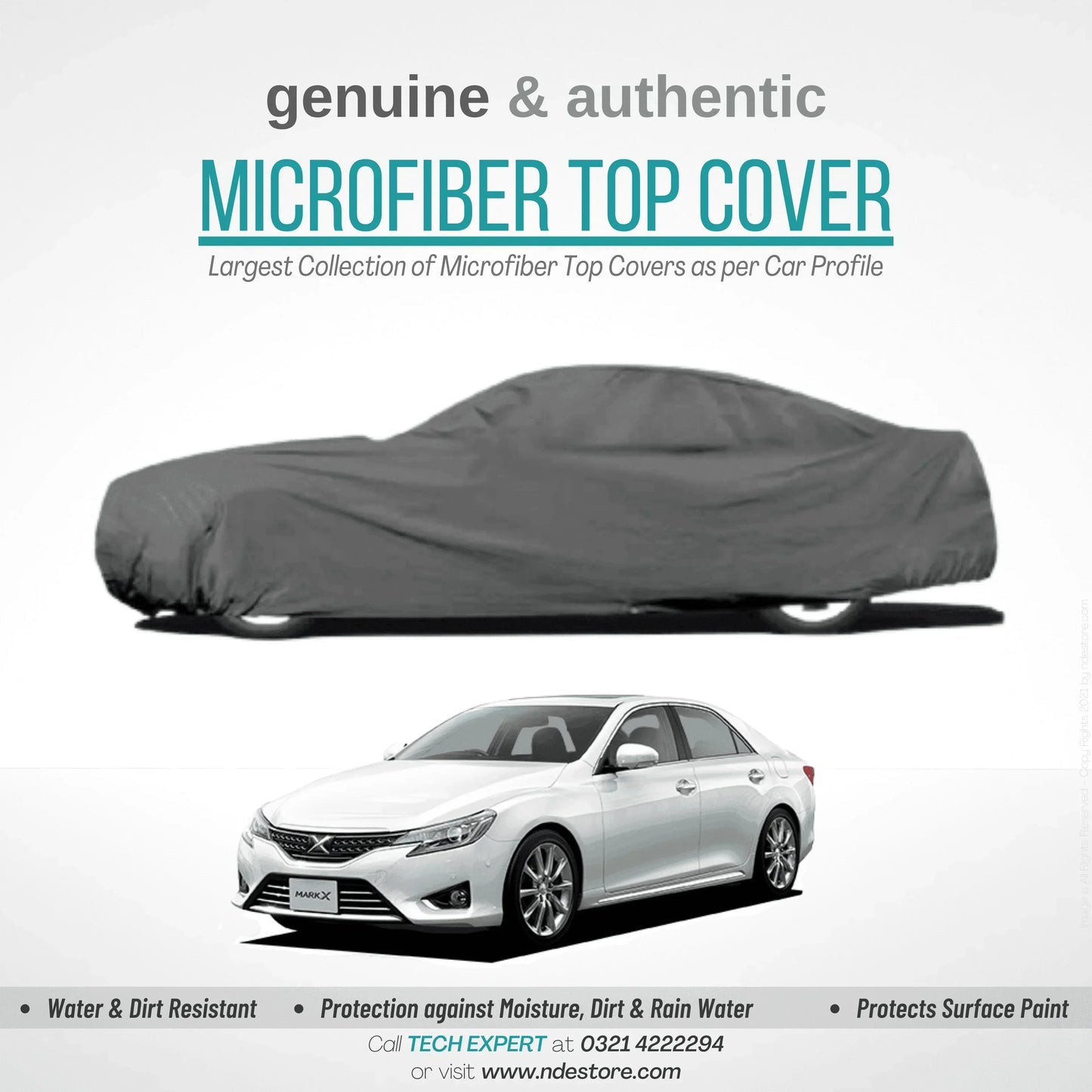 TOP COVER MICROFIBER FOR TOYOTA MARK X - ndestore.com