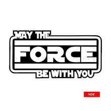 STICKER, STARWARS MAY THE FORCE BE WITH YOU d2 - ndestore.com