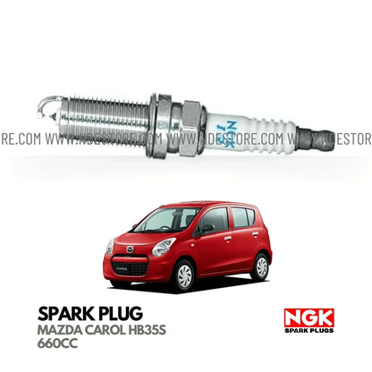 SPARK PLUG IRIDIUM NGK FOR MAZDA CAROL HB35S (2012-2015) - ndestore.com