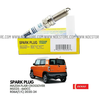 SPARK PLUG DENSO IRIDIUM FOR MAZDA FLAIR CROSSOVER HYBRID MS52S (2020-2024) - ndestore.com