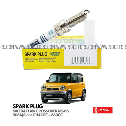 SPARK PLUG DENSO IRIDIUM FOR MAZDA FLAIR CROSSOVER MS41S (2015-2020) - ndestore.com