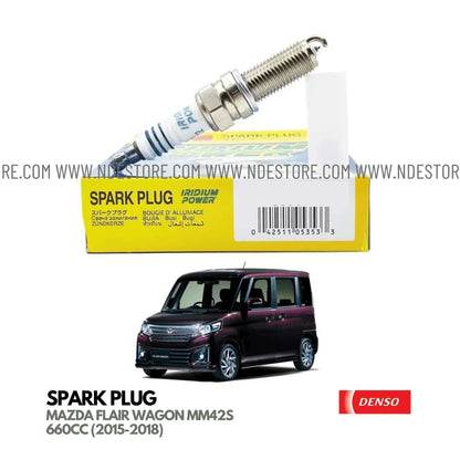 SPARK PLUG DENSO IRIDIUM FOR MAZDA FLAIR WAGON (2015-2018) - ndestore.com
