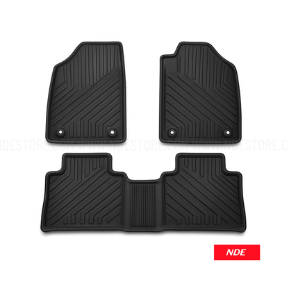 FLOOR MAT SET TPE STYLE FOR MG ZS HYBRID