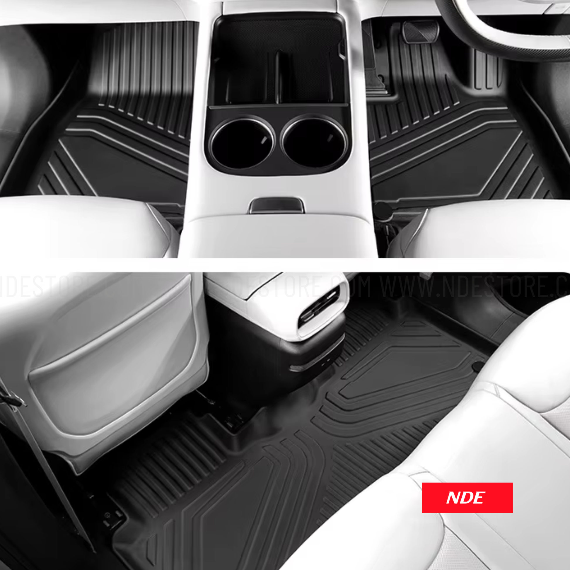 FLOOR MAT SET TPE STYLE FOR MG ZS HYBRID