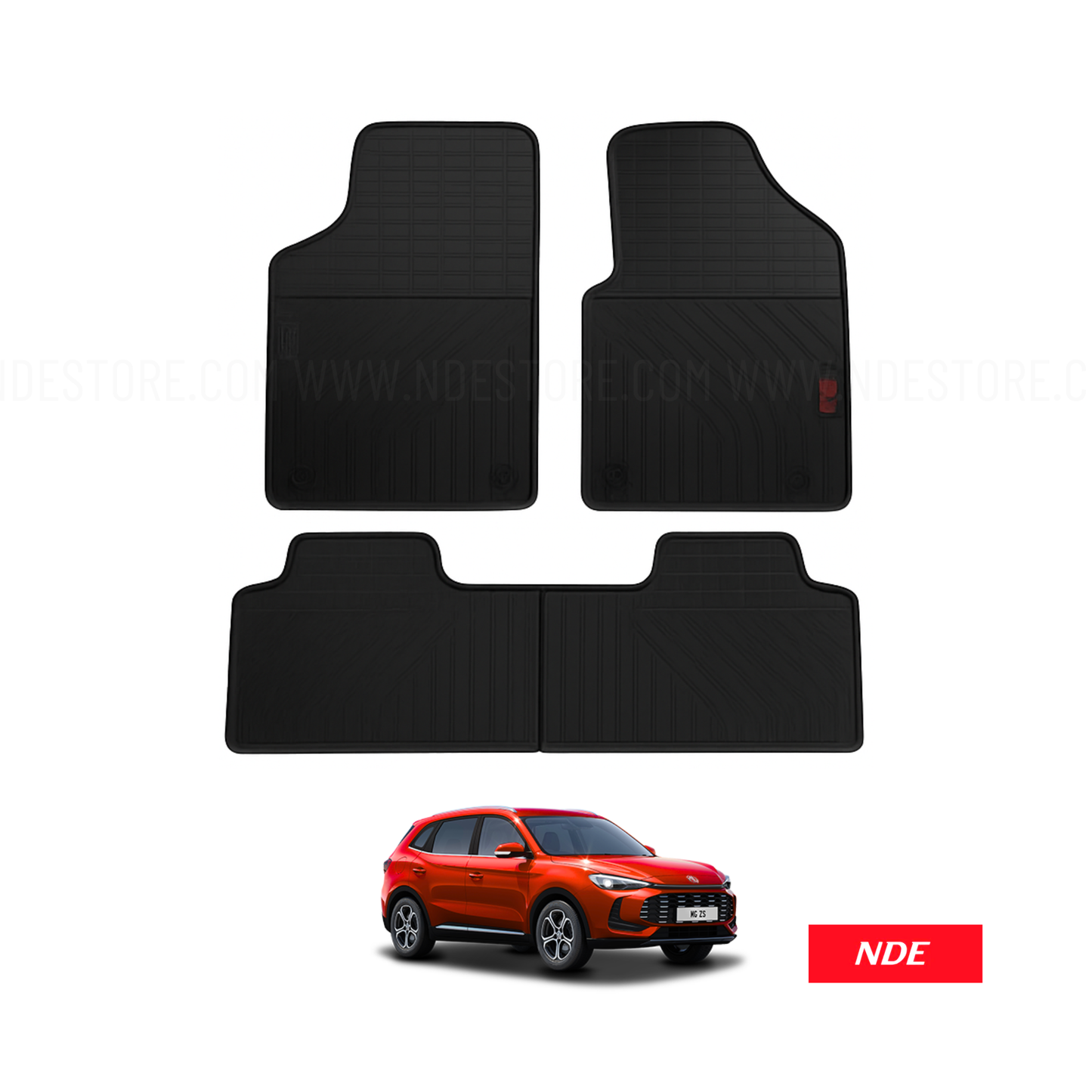 FLOOR MAT SET RUBBER FOR MG ZS HYBRID 2025~