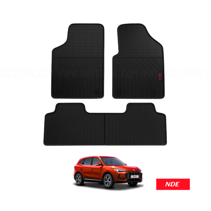 FLOOR MAT SET RUBBER FOR MG ZS HYBRID 2025~