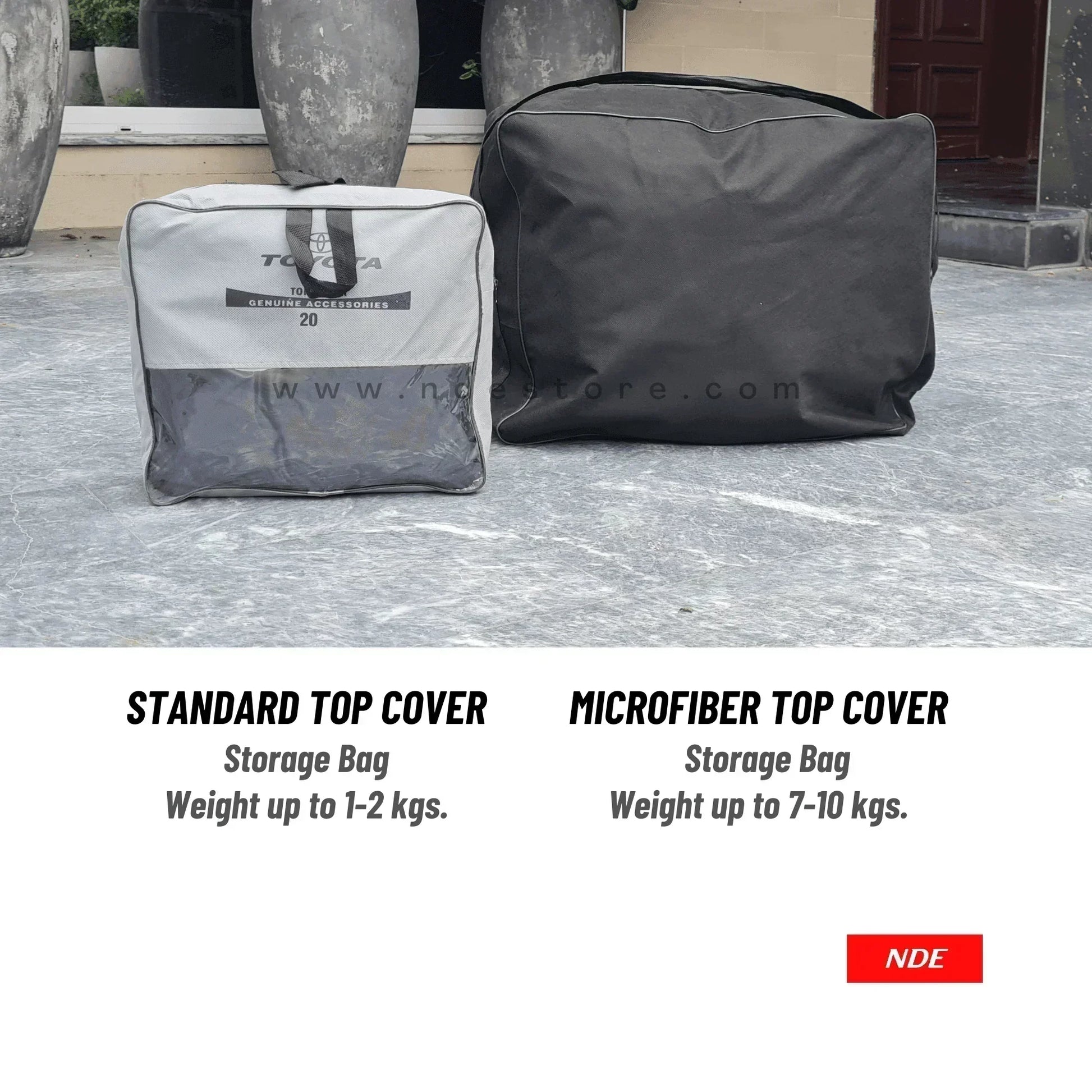 TOP COVER MICROFIBER FOR TOYOTA COROLLA (2021-2025) - ndestore.com