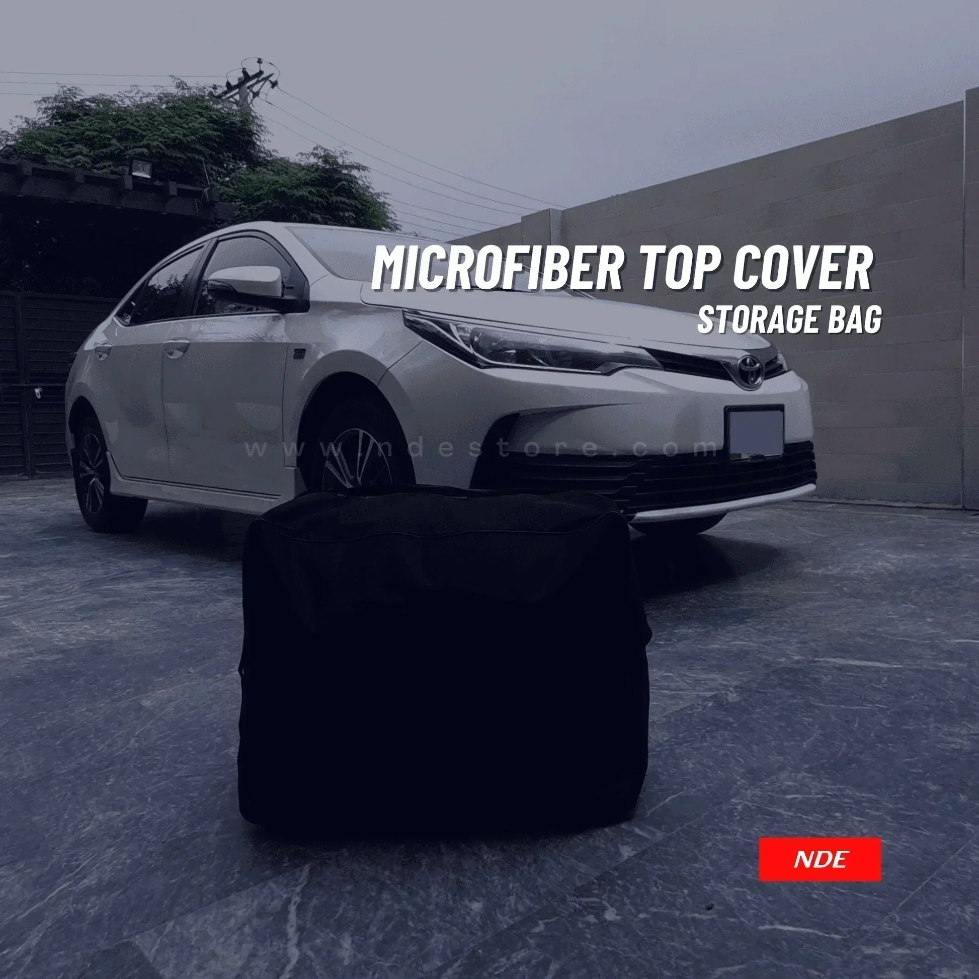 TOP COVER MICROFIBER FOR TOYOTA COROLLA (2021-2025) - ndestore.com