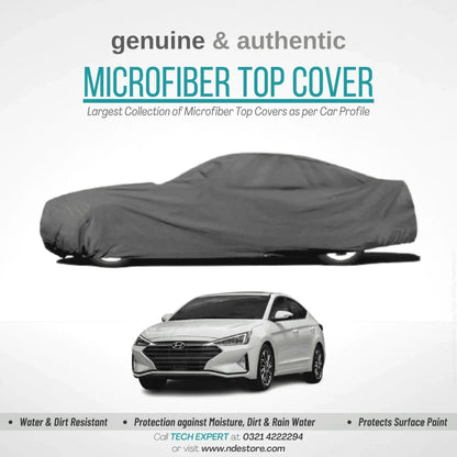 TOP COVER MICROFIBER FOR HYUNDAI ELANTRA - ndestore.com