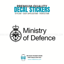 STICKER MINISTRY OF DEFENCE - ndestore.com