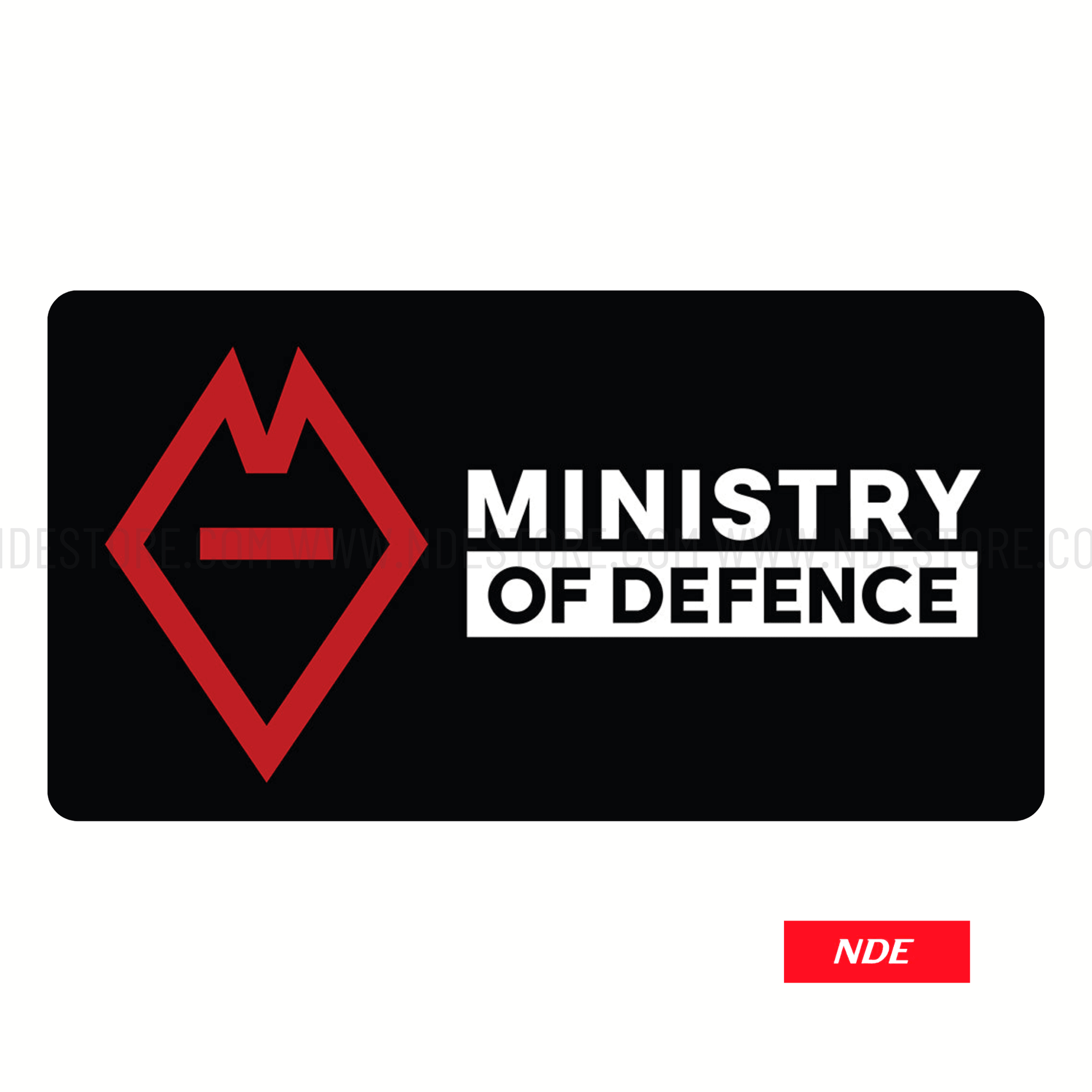 STICKER MINISTRY OF DEFENCE - ndestore.com