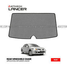 SUN SHADE REAR WINDSHIELD FOR MITSUBISHI LANCER - ndestore.com