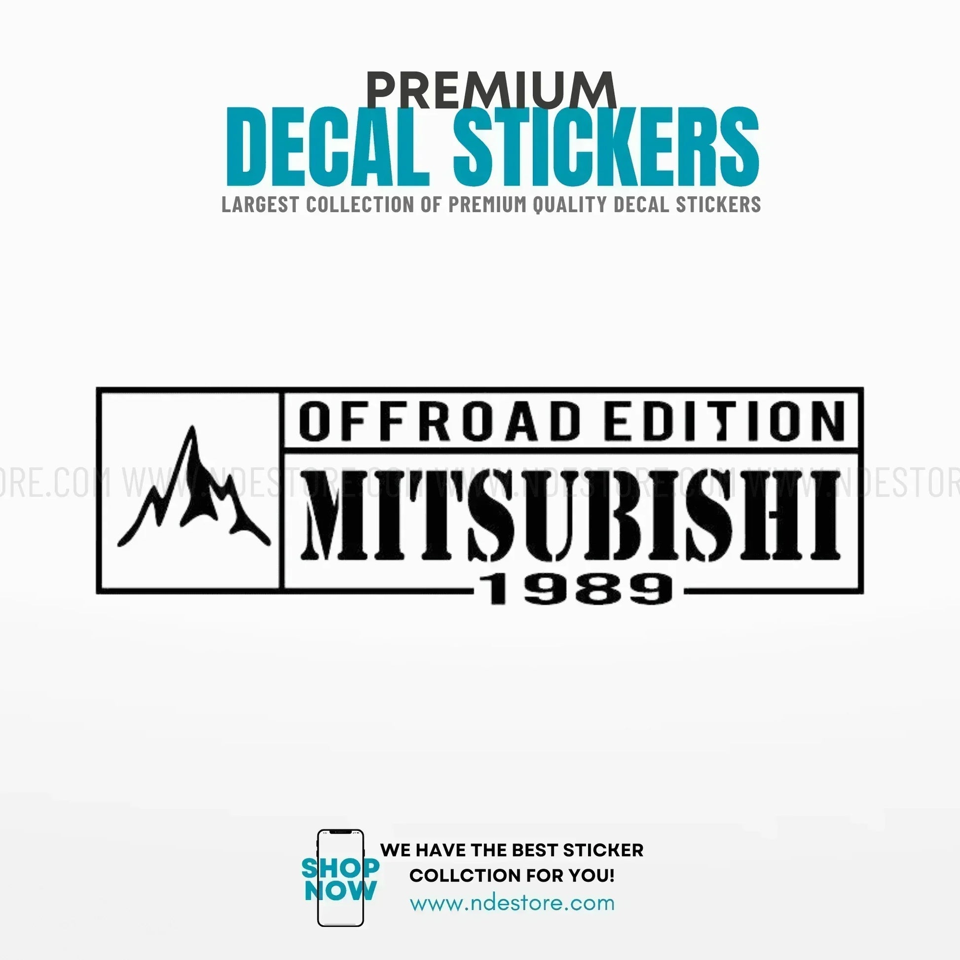 STICKER MITSUBISHI OFF ROAD EDITION - ndestore.com