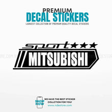 STICKER MITSUBISHI SPORT - ndestore.com